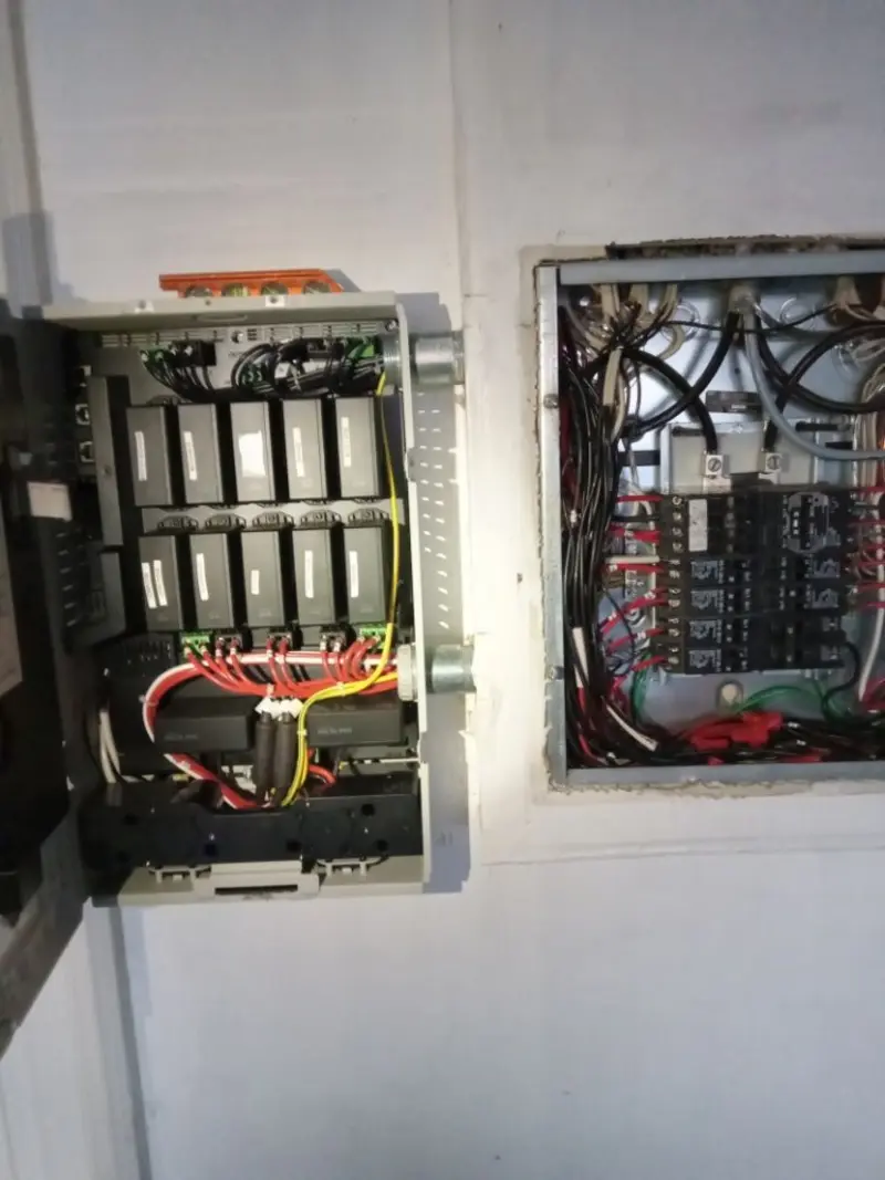 Electrical panel upgrade completed for Security Camera Wiring in Springettsbury